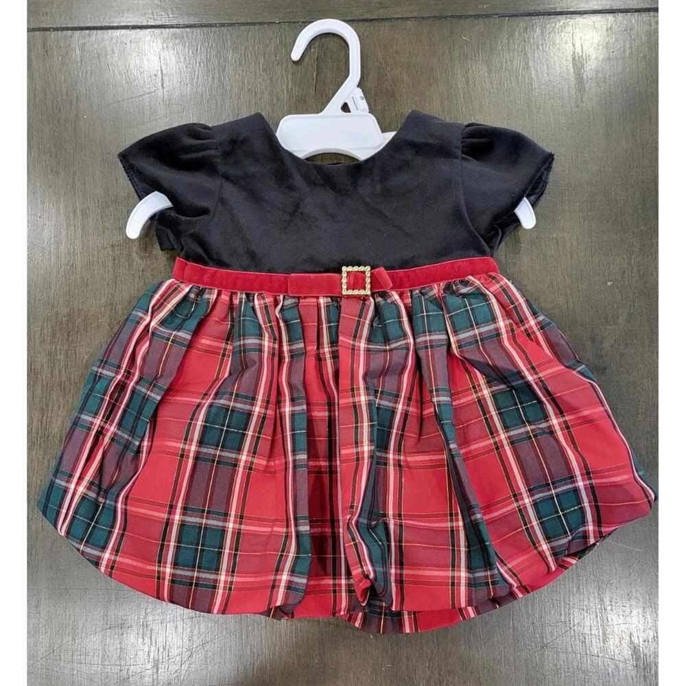 Bloome Plaid Dress Infant (12m)